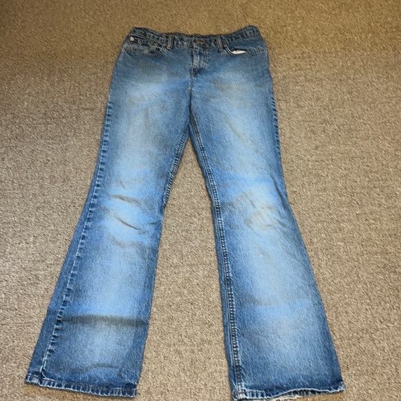 Polo Ralph Lauren Denim - Polo Jeans Company Ralph Lauren low rise flare jeans size 9/10 32